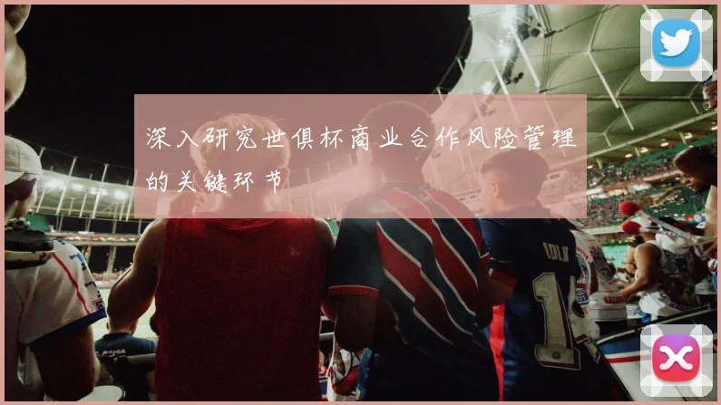 深入研究世俱杯商业合作风险管理的关键环节